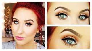 Get Ready With Me  Messy Bun amp Classic Makeup  Jaclyn Hill [upl. by Nanreik326]