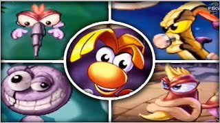 Rayman  All Bosses [upl. by Hallock]