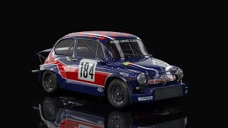 Assetto Corsa 1970 Fiat Abarth 1000 TC at Goodwood [upl. by Oslec219]