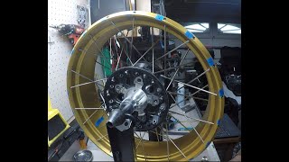 BMW R1250GS Wheel Truing an Experiment [upl. by Agee]