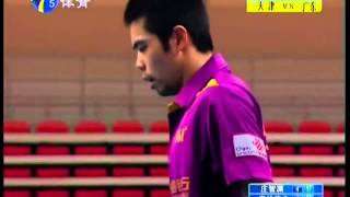 2013 China Super League Chuang ChihYuan  Ovtcharov Dimitrij Full MatchChineseHQ [upl. by Ahsitahs]