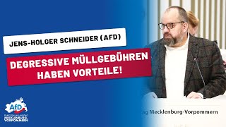 JensHolger Schneider über degressive Müllgebühren [upl. by Nabetse]