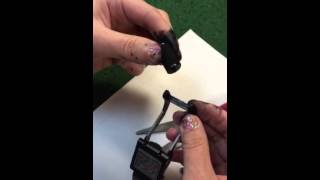 How to change Mx5500 price gun ink roller [upl. by Novelc]