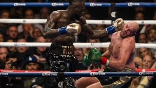 Deontay Wilder vs Tyson Fury 1 highlights December 1 2018 boxing wilder fury [upl. by Daisie]