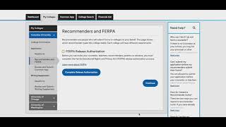 How to Complete FERPA Release Authorization on the Common App [upl. by Nodnab]