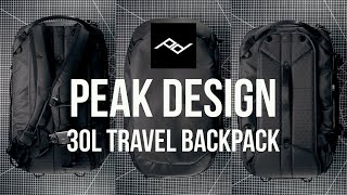 Peak Design 30L Travel Backpack  Best Travel Backpack  Best Carry On Camera Bags 2023 [upl. by Iruj158]