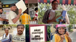 ரம்யாவுக்கு இங்க Admission கிடைக்கும்னு நாங்க எதிர்பார்க்கல  Anna University Admissions Vlog 🥰😍 [upl. by Dekow]