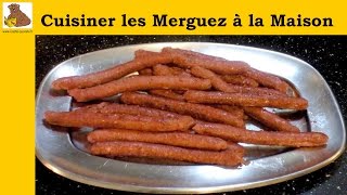 Comment cuisiner les merguez à la maison recette rapide et facile HD [upl. by Yeoz]