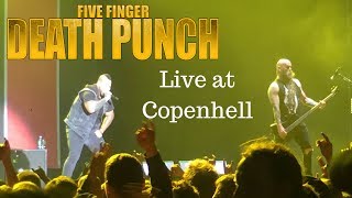 Five Finger Death Punch ft Tommy Vext – Wash It All Away  massive circle pit – Copenhell 2017 [upl. by Chafee]