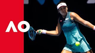 Osaka forehand dominates final set  Australian Open 2019 [upl. by Ahsyekal20]