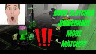 clutching juggernaut mode with CAPTAIN ZOMBIE survive and kill the killers in area 51 roblox [upl. by Bevvy]