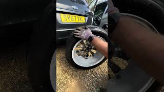 Cleaning properly alloy wheel R18 diycarmaintenance automobile diycarrepair carcleaning [upl. by Nageet457]