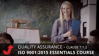 QUALITY ASSURANCE  People Clause 712 of ISO 90012015 [upl. by Sayres305]