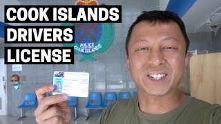 COOK ISLANDS DRIVERS LICENSE  Highlights of Rarotonga Cook Islands capital [upl. by Aicire]