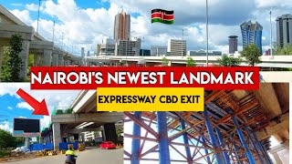 Construction Updates of Nairobi Expressway CBD Exit [upl. by Brink852]