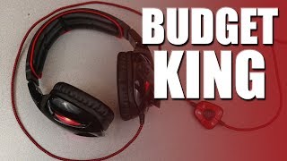 Budget Headset King  Sades SA902 Review [upl. by Norb]