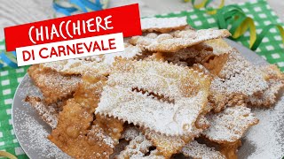 Chiacchiere di Carnevale bollose croccanti e leggere ricetta e consigli [upl. by Ientirb]