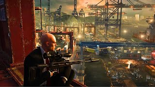 Hitman 3  Sniper Assassin in Hantu Port Singapore  4K [upl. by Hedwig]