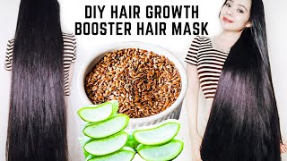 DIY FLAXSEED GEL amp ALOE VERA GEL HAIR GROWTH BOOSTER amp PREVENT HAIR FALL Beautyklove [upl. by Olim]