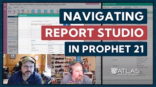 Navigating Report Studio  Prophet 21 QampA [upl. by Ahsieyk]