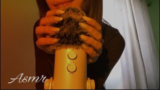 ASMR RELAXING MICROPHONE SCRATCHING FOR ONE HOUR 😴😴 [upl. by Eibrab]