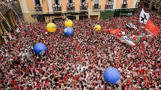 Sanfermines  die Stiere laufen wieder durch Pamplona [upl. by Noxid]