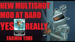 WARFRAME NEW PRIME MOD BaroKi Teer Full Inventory Review  Jade Shadows [upl. by Nosyerg]