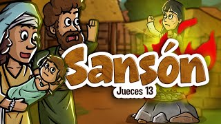 Sansón  Historia de la Biblia  Mi Primera Biblia  45 [upl. by Aihseyn]