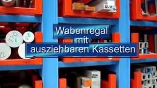 Bartels Intralogistics  Wabenregal [upl. by Baynebridge667]