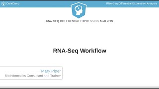 R Tutorial  RNASeq Workflow [upl. by Gwendolyn]