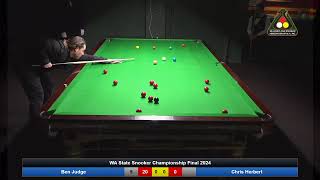 2024 WA State Snooker Championship Final [upl. by Ardelis]