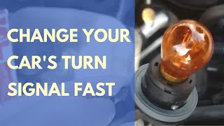 How to Change Your Cars Turn Signal Bulb [upl. by Dranik537]