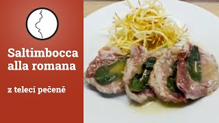 Saltimbocca alla romana  Těhotnej kuchař [upl. by Enitsirc]