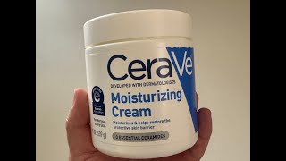 CeraVe Moisturizing Cream Unboxing [upl. by Alyosha]