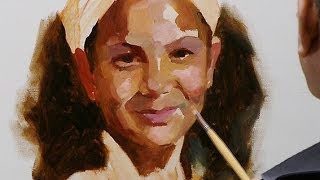 How to paint a portrait in oil paint Summary of the long video [upl. by Murphy]