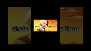 shoto todoroki edit  fypシ゚ animeedit mha edit [upl. by Ardnued]