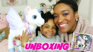 JOUET STARLILY MA LICORNE MAGIQUE UNBOXING et TEST Furreal Friends  HASBRO [upl. by Nassir421]