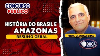 HISTÓRIA DO AMAZONAS  RESUMO GERAL E MAIS  PROF CLEOMAR LIMA  11M2 [upl. by Suivatra]