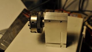 Mini manual indexerrotary for the Sherline milling machine [upl. by Rebmik]