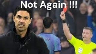 ARSENAL RED CARD EPIDEMIC arsenal premierleague arteta [upl. by Bedwell]