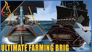 Ultimate Multipurpose Farming Brigantine Atlas MMO Build Guide [upl. by Licko]