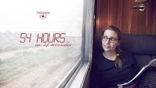 THE GHAN  54 hours aboard the Ghan summarised in 54 seconds [upl. by Alphonso]