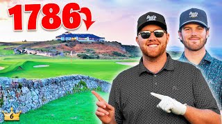 We Played The 7th Oldest Golf Course In The World  The Crown Ep6 [upl. by Elyod214]