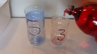 How to Measure 4 Litres with a 5 Litre and 3 Litre Container  Step by Step Instructions  Tutorial [upl. by Alikee]