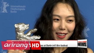 Kim Minhee wins best actress award in Berlin film fest [upl. by Lenny231]