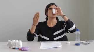 COPD Inhaler Techniques Video English 1 MDI [upl. by Brose772]