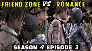 Louis amp Clem Differences between Friendzone amp Romance in Episode 3  TWD Season 4 [upl. by Vevina677]