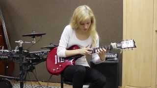 J S Bach  Prelude no 2 in C Minor guitar tapping cover [upl. by Lucia967]