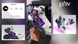 Artifact Studios Introduces Virtual Fashion NZXT Shoes [upl. by Essirahs]