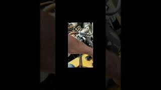 Repairs to my Komatsu PC220 LC Fuel System  air in filter [upl. by Yuhas]